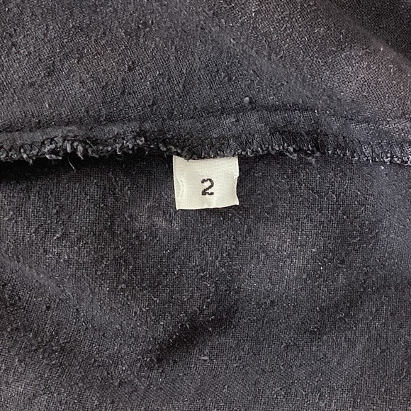 LINDSEY THORNBURG Womens 2 Blouse Gray Top Dyed Shirt Lagenlook Boho Top - Picture 12 of 16